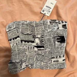 Brand new Zara corset top